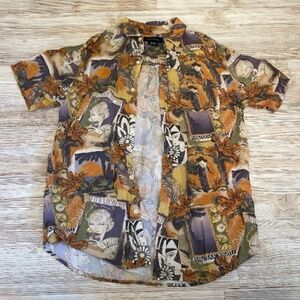 Cotton On men’s Hawaiian print shirt size xs